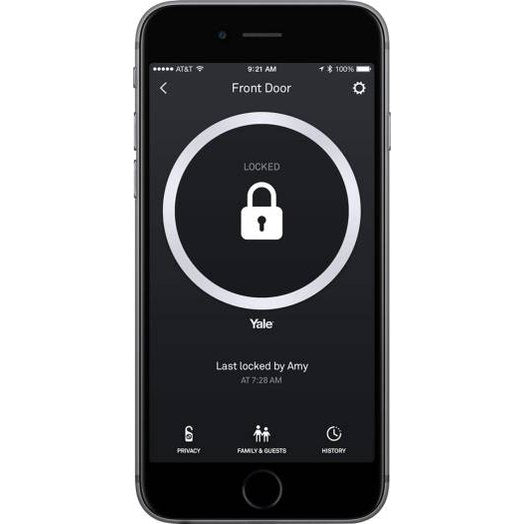 Google Nest X-Yale Doorlock Silver