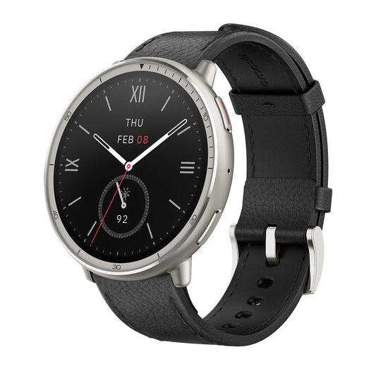 Amazfit Active 2 (Round) Black Leather