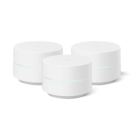 Google Nest WIFI Whole Home Wi-Fi System 3-Pack - White | GA02434-US