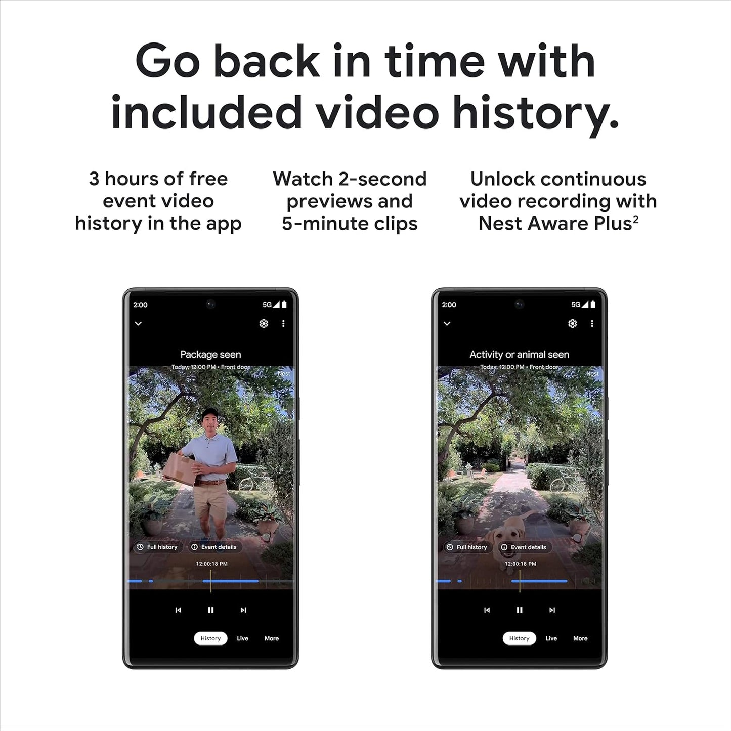 Google 3rd Gen Doorbell Ash Wired