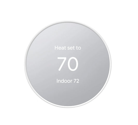 Google Nest Thermostat 4th Gen Programmable Thermostat - Snow | GA01334