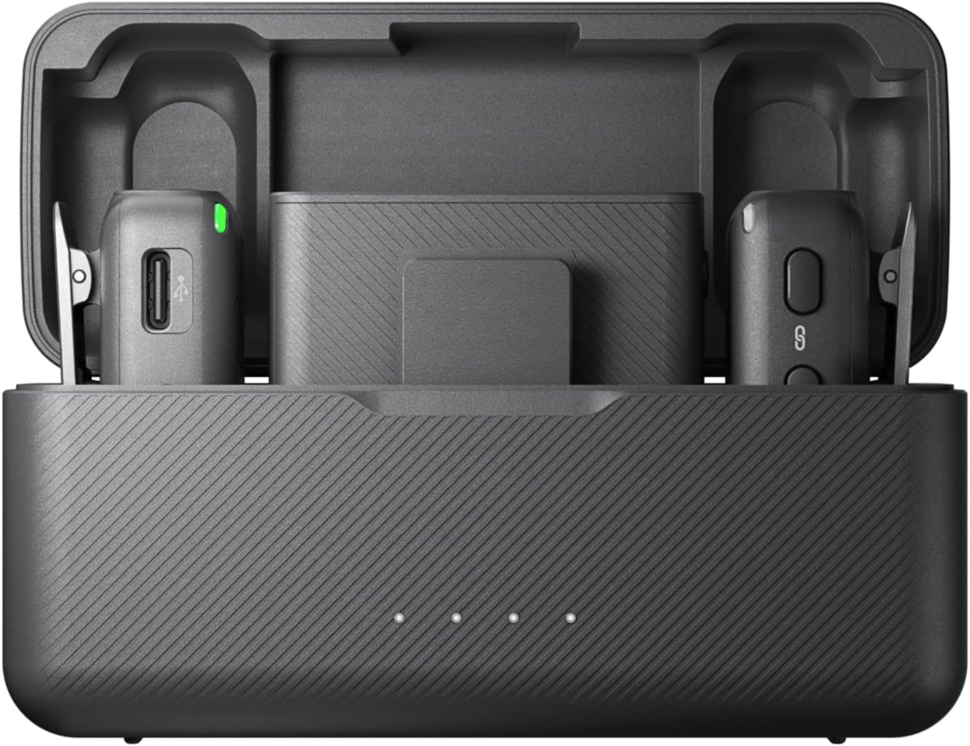 DJI Mic (2 TX + 1 RX Charging Case), Wireless Lavalier Microphone