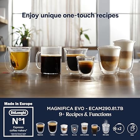 DE'LONGHI Coffee Machine MAGNIFICA EVO ECAM290.81.TB