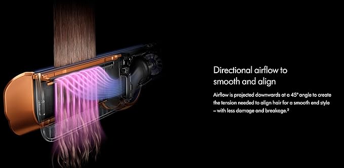 Dyson Airstrait Straightener HT01 Wet to Dry Hair Straightening 1600 W (Blue)