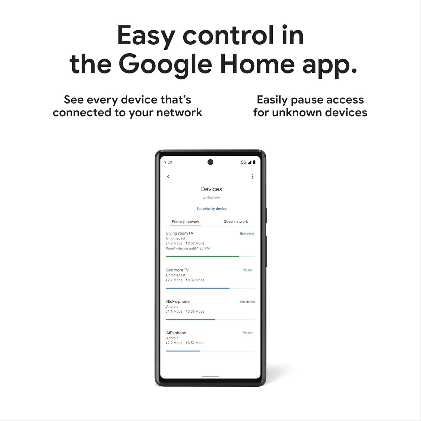 Google Nest Wi-fi 6E Pro GA03690-US - 3 Pack