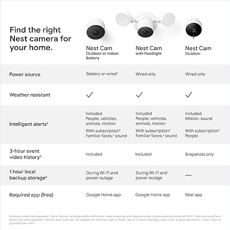 Google Outdoor Cam Battery 2 Pack