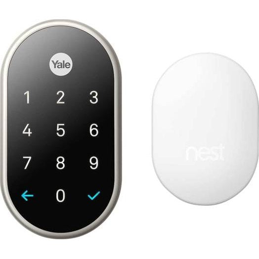 Google Nest X-Yale Doorlock Silver