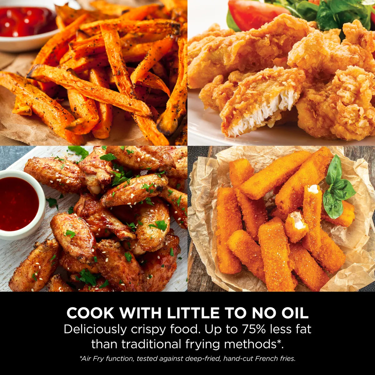 Ninja 4-in-1 Air Fryer Pro 4.7L Black AF140EU