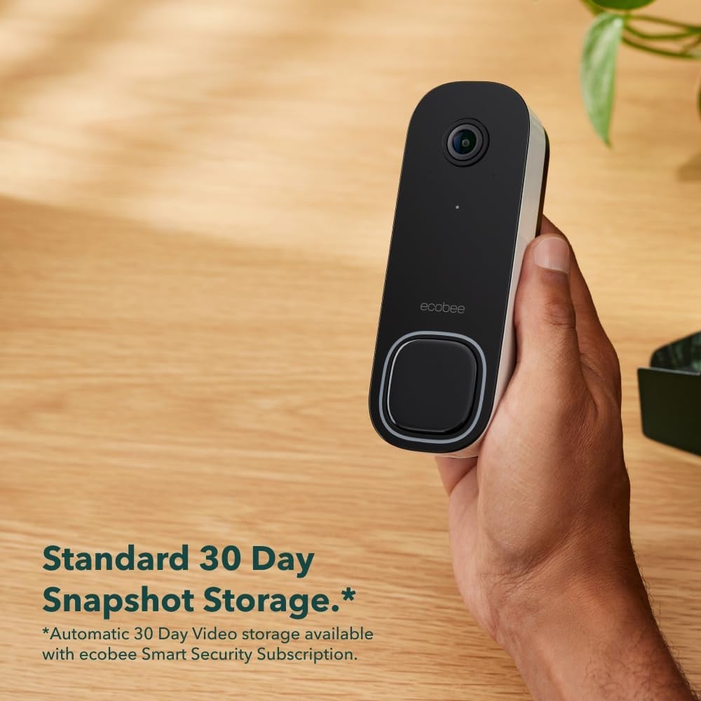 Ecobee Smart Video Doorbell Camera (Wired)