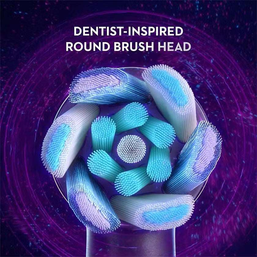 Oral-B iO Series Replacement Brush Heads – Pack of 2 (Black)