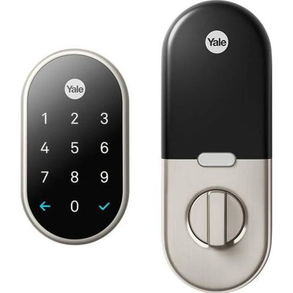 Google Nest X-Yale Doorlock Silver