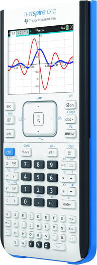 Texas Instruments TI-Nspire CX II Graphing Calculator – White