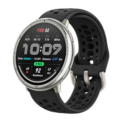 Amazfit Active 2 (Round) Black Sport Silicone