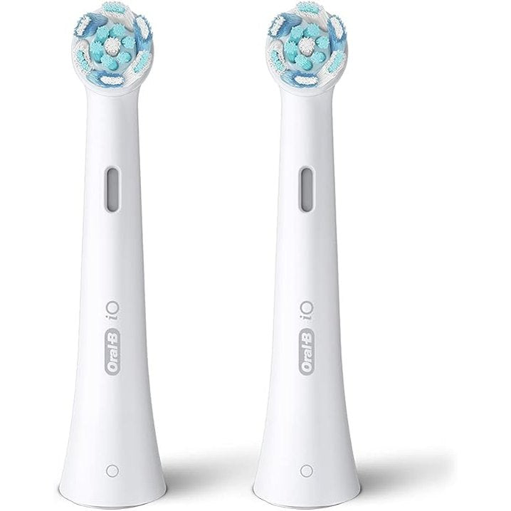 Oral-B Io Rb Cw-2 Ultimate Clean Replacement Brush Heads Refill For Electric Rechargeable, White, Pack Of 2 Count