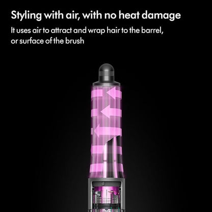 DYSON Airwrap Complete Long Curling Iron With 6 Accessories Prussian Blue/Rich Copper HS05 Blue/ROSE