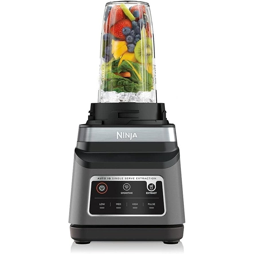 Ninja Nutri Ninja Bn 750 2 In 1 Blender Bn750 Duo PlUS With Auto Iq 1200 Watts Black/Gray."Min 1 year manufacturer warranty"