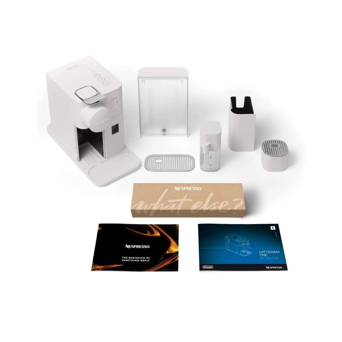 Nespresso by De’Longhi Lattissima One EN510.W | Single-Serve Coffee Machine