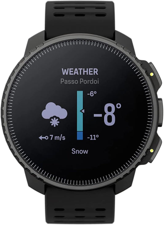 SUUNTO Vertical GPS Sports Watch, Activity Tracker w/Dual-band GNSS & Offline Maps, Up to 60-Day Battery Life, Supports 95+ Sports, 24/7 Health Care, Smart Watch For Men & Women, Solar Charging Opt.