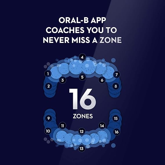 Oral-B - iO7 Electric Toothbrush - White Alabaster