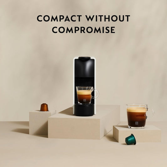 Nespresso Essenza Mini coffee machine by Nespresso, White