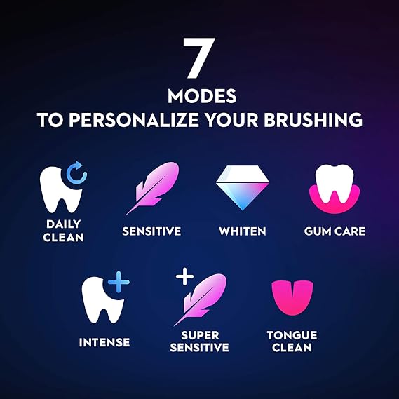 Oral-B iO9 Electric Rechargeable Toothbrush, 1 Black handle with revolutionary magnetic technology, Color Display, 7 Modes, 1 Premium Travel Case (UAE)