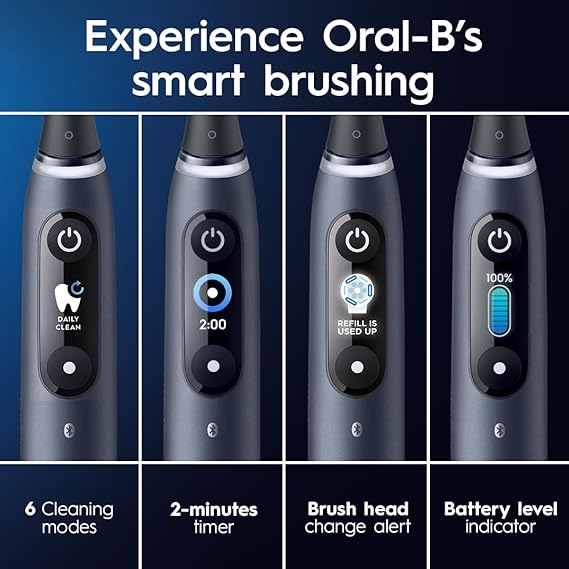 Oral B iO8 Electric Toothbrush Adults, Oral B Electric Toothbrush