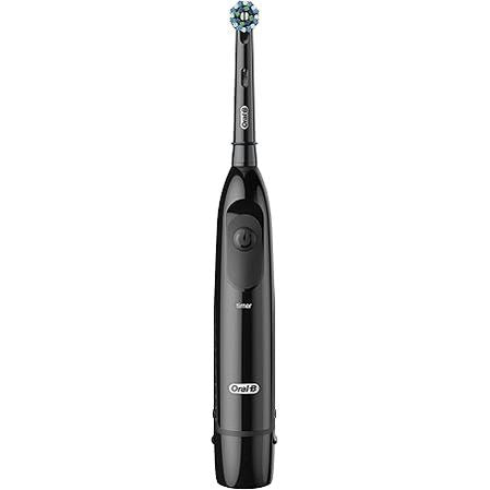 Oral-B Pro 100 CrossAction, Battery Powered Electric Toothbrush, Black
