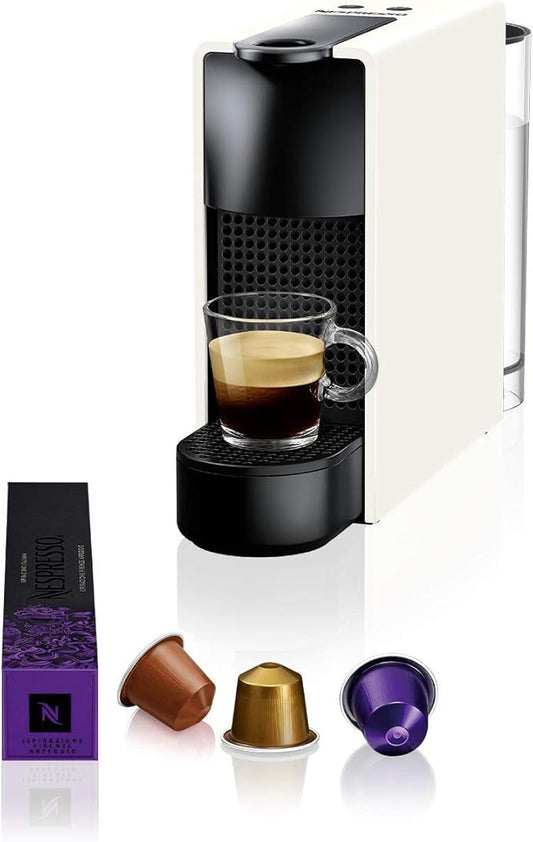 Nespresso Essenza Mini coffee machine by Nespresso, White