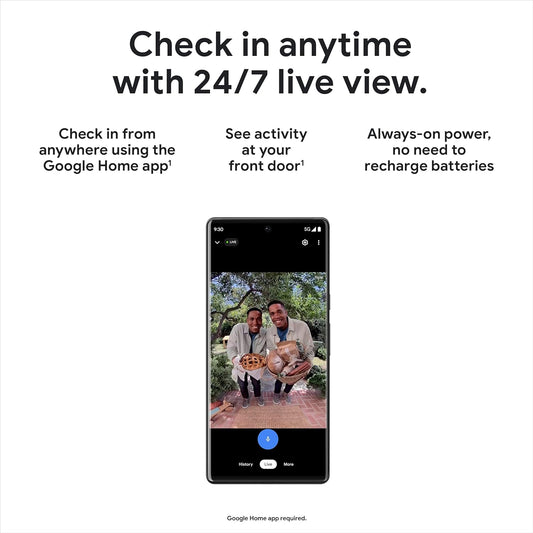 Google Doorbell Battery Ash