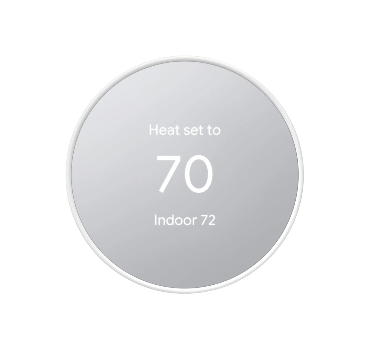 Google Nest Thermostat 4th Gen Programmable Thermostat - Snow | GA01334