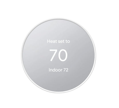 Google Nest Thermostat 4th Gen Programmable Thermostat - Snow | GA01334
