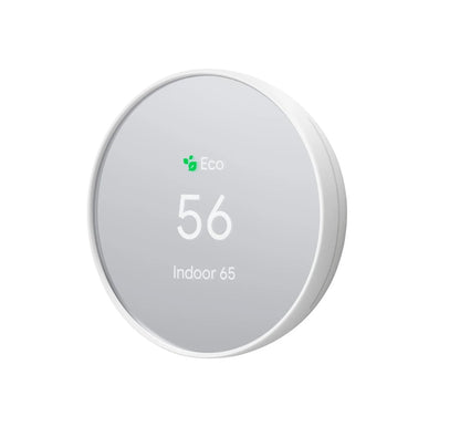 Google Nest Thermostat 4th Gen Programmable Thermostat - Snow | GA01334