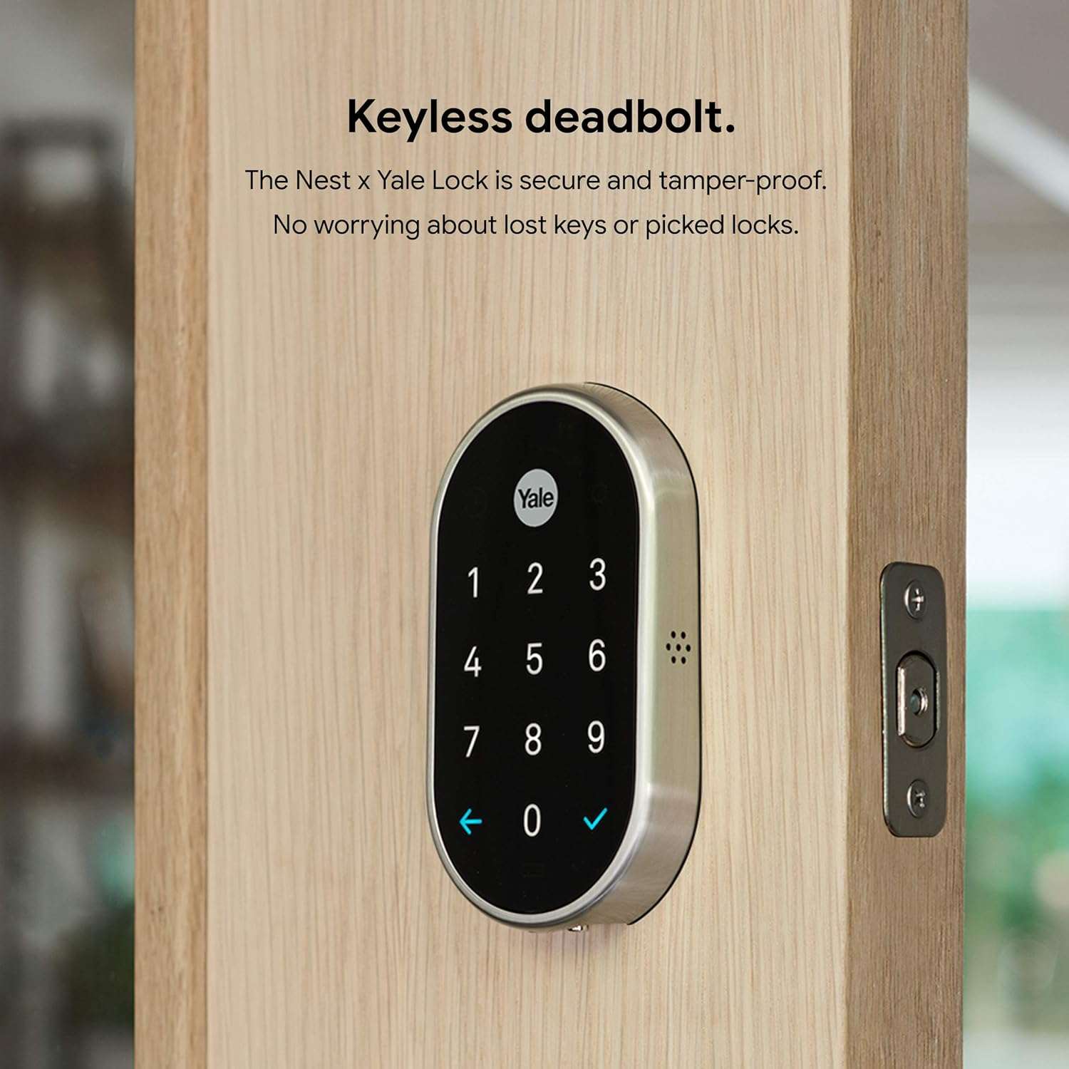 Google Nest X-Yale Doorlock Bronze