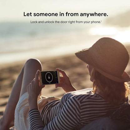 Google Nest X-Yale Doorlock Bronze