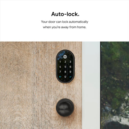 Google Nest X-Yale Doorlock Bronze