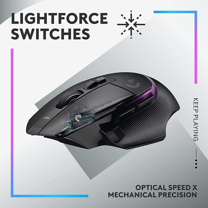 Logitech G502 X PLUS Mouse