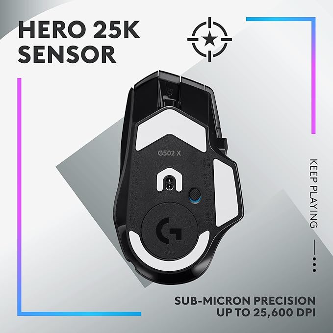 Logitech G502 X PLUS Mouse