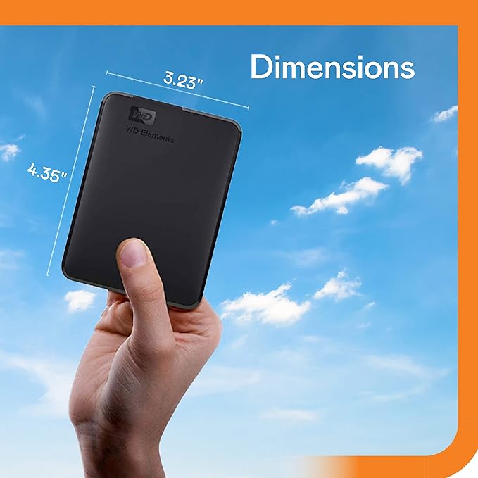 WD 5TB WDBU6Y0050BBK-WESN
