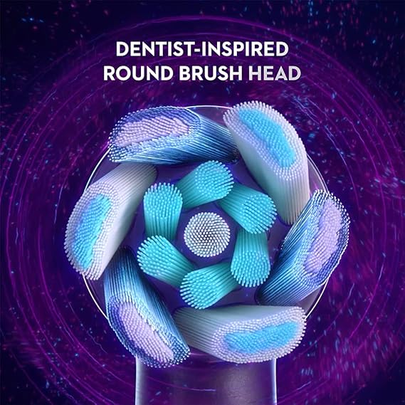Oral-B Io Rb Cw-2 Ultimate Clean Replacement Brush Heads Refill For Electric Rechargeable, White, Pack Of 2 Count