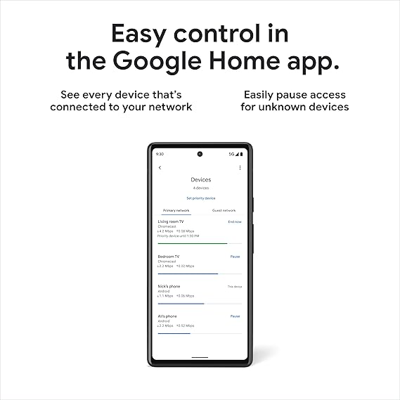 Google Nest Wi-fi 6E Pro GA03690-US - 3 Pack