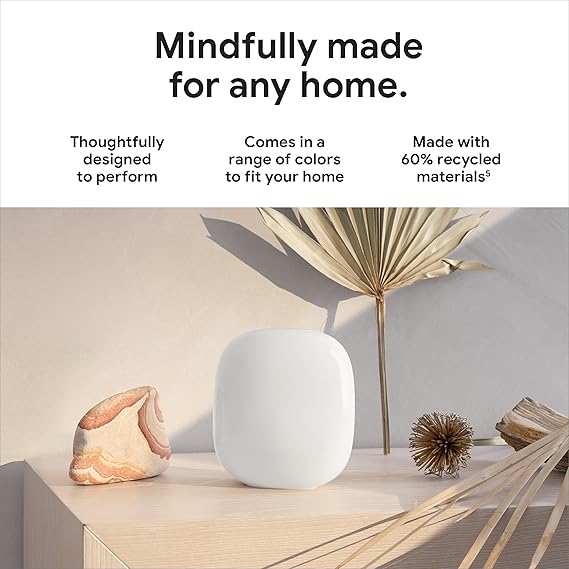 Google Nest Wi-Fi 6E Pro – 2 Pack (GA03689-US)