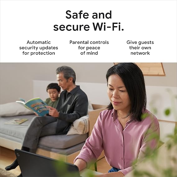 Google Nest Wi-Fi 6E Pro – 2 Pack (GA03689-US)