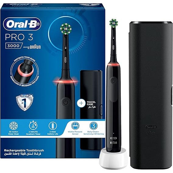 Oral-B Pro Clean 3 3000 Electric Toothbrush D505, Black