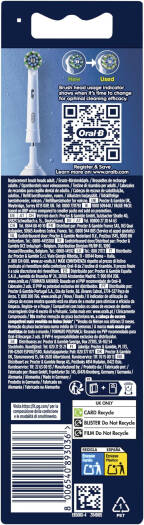 Oral-B Pro Cross Action Replacement Brush Heads – Pack of 8