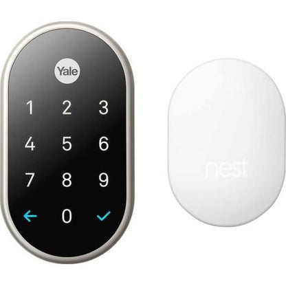 Google Nest X-Yale Doorlock Silver