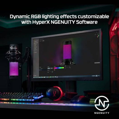 Hyperx Quadcast S white