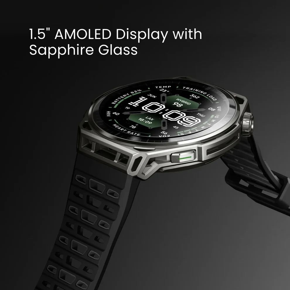 Amazfit Balance 3 GPS Smartwatch, 48mm 1.5"AMOLED Sapphire Glass, Stainless Steel Case, 21-Day Battery, Flashlight, 64GB, Offline Maps, 10 ATM, 180+ Sports & HYROX Fitness Tracker for Android & iPhone