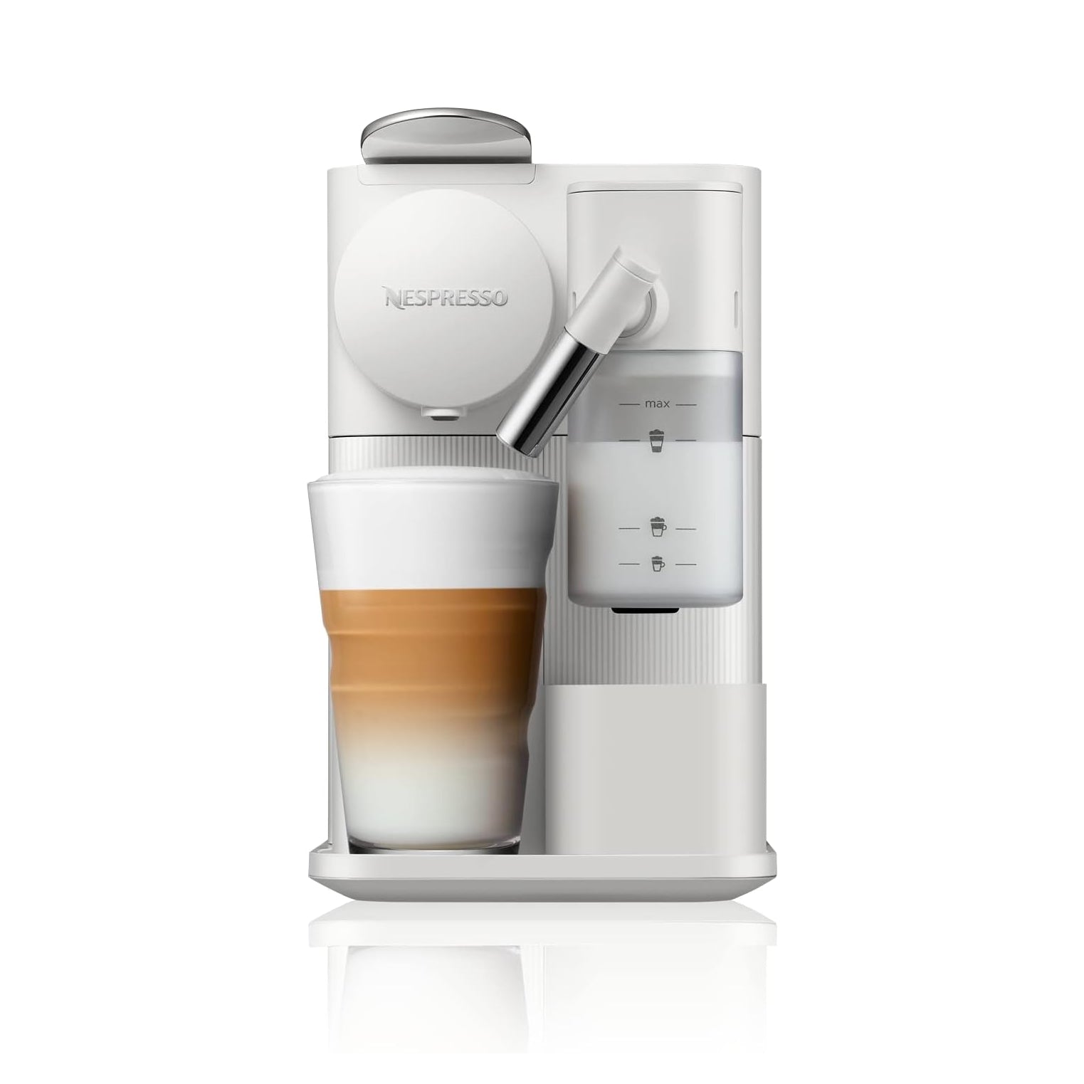 Nespresso by De’Longhi Lattissima One EN510.W | Single-Serve Coffee Machine