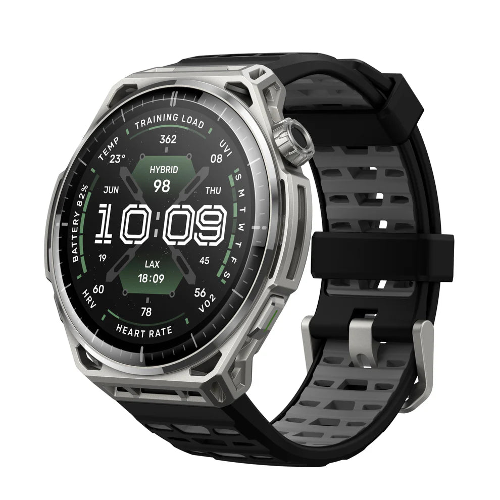 Amazfit Balance 3 GPS Smartwatch, 48mm 1.5"AMOLED Sapphire Glass, Stainless Steel Case, 21-Day Battery, Flashlight, 64GB, Offline Maps, 10 ATM, 180+ Sports & HYROX Fitness Tracker for Android & iPhone