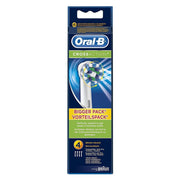 Oral-B Cross Action Brush Head Replacement – Pack of 4 | White